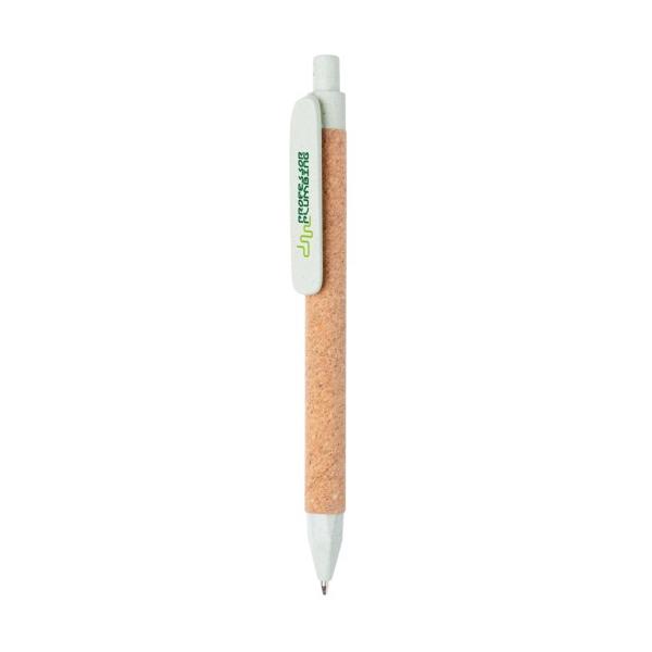 Write tarwestro en kurk pen, groen