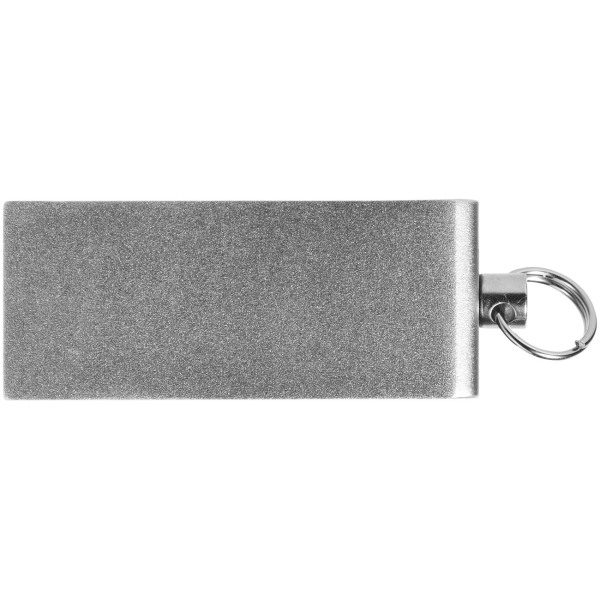 Mini rotate USB - Zilver - 2GB