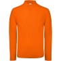 ID.001 Men's long-sleeve polo shirt Orange XXL