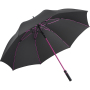 AC golf umbrella FARE®-Style black-magenta