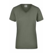 Ladies' Workwear T-Shirt - dark-grey - XS