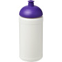Baseline® Plus 500 ml bidon met koepeldeksel - Wit/Paars