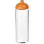 H2O Active® Vibe 850 ml sportfles met koepeldeksel - Transparant/Oranje
