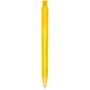 Calypso frosted ballpoint pen - Frosted yellow