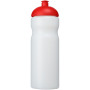 Baseline® Plus 650 ml sportfles met koepeldeksel - Transparant/Rood