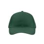 MB6118 Brushed 6 Panel Cap - dark-green - one size
