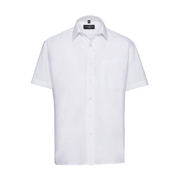 Poplin Shirt - White - 4XL