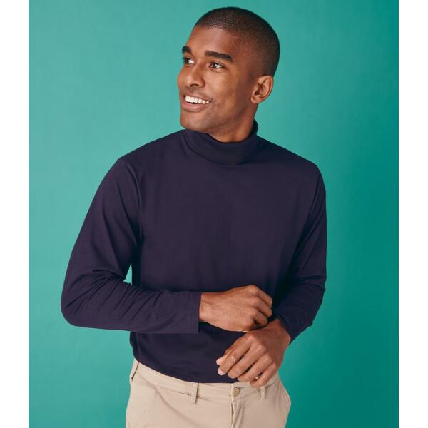 LONG SLEEVED ROLL NECK TOP