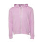Unisex Poly-Cotton Full Zip Hoodie - Lilac - 2XL Unisex Poly-Cotton Full Zip Hoodie - Lilac - 2XL