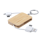 Rusell - sleutelhanger USB-oplaadkabel