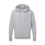 Hooded Sweatshirt Men - Light Oxford - 4XL