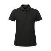 ID.001/women Piqué Polo Shirt - Black - 3XL