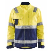 High Vis Geel/Marineblauw