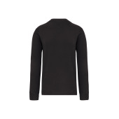 Sweater ingezette mouwen Dark Grey 3XL