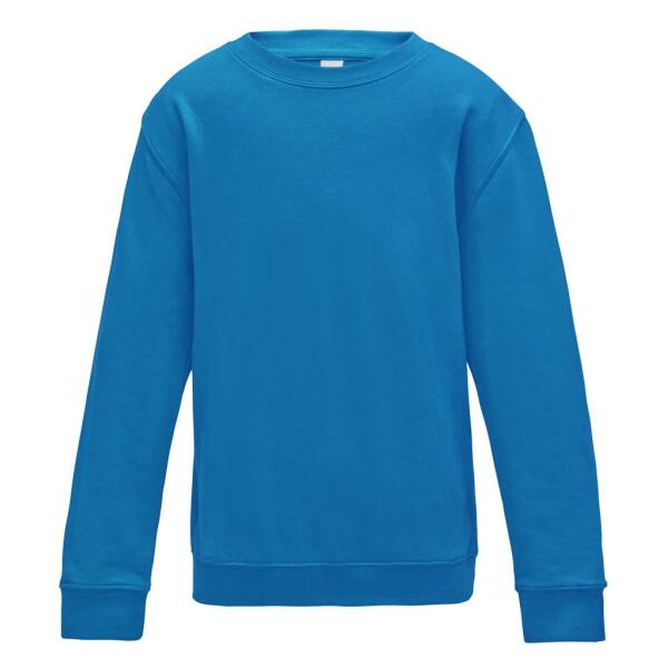 AWDis Kids Sweatshirt, Sapphire Blue, 1-2, Just Hoods