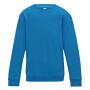 AWDis Kids Sweatshirt, Sapphire Blue, 1-2, Just Hoods