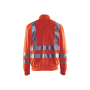 Sweatshirt met rits High Vis