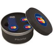 Pitchfix Original 2.0 in Round Tin with 2 extra Ballmarkers Pitchfix Original 2.0 in Round Tin with 2 extra Ballmarkers