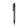 GRS RPET X8 transparante pen, zwart