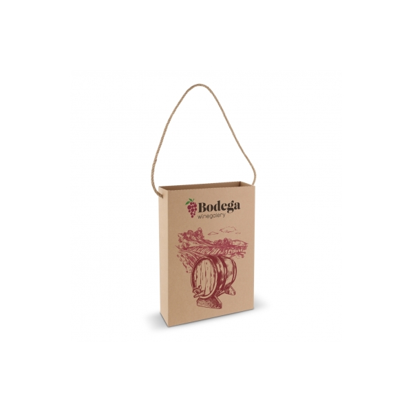 Box bag 24x8x32cm - Brown