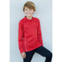 Sportshirt met lange mouwen ¼ ritssluiting voor kinderen Sporty Navy 12/14 jaar