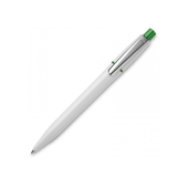 Ball pen Semyr hardcolour - White / Green