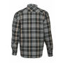 Jobman 5157 Flannel shirt lined grijs/oranje 3xl