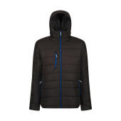 Men’s Navigate Thermal Hooded Jacket - Black/New Royal - S