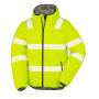 Recycled Ripstop Padded Safety Jacket - Fluorescent Yellow - 4XL