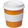 Americano® Primo 250 ml beker met grip - Oranje/Wit