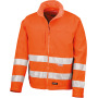 High-viz Soft Shell Jacket Fluorescent Orange L