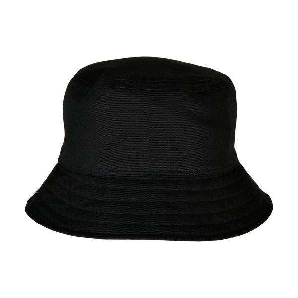 Batik Dye Reversible Bucket Hat - Black - One Size