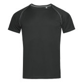 Stedman T-shirt Crewneck raglan for him black opal XXL