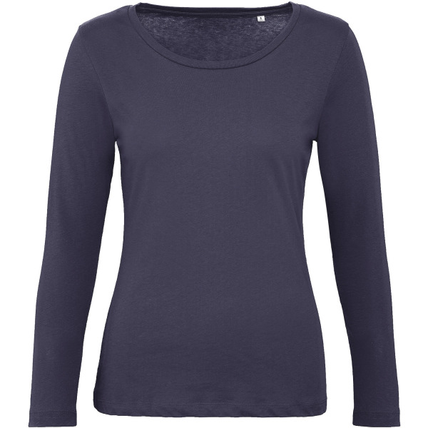 Ladies' organic Inspire long-sleeve T-shirt Urban Navy XS