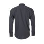 Men's Shirt Longsleeve Poplin - carbon - 4XL