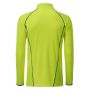 Men's Sports Shirt Longsleeve - bright-yellow/bright-blue - XXL