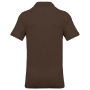 Piqué-herenpolo korte mouwen Chocolate XL
