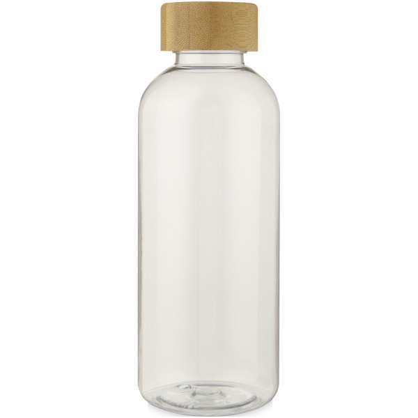 Ziggs 650 ml recycled plastic water bottle - Transparent