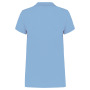 Piqué-damespolo korte mouwen Sky Blue M