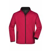 Men's Promo Softshell Jacket - red/black - 3XL