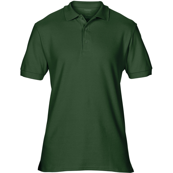 Premium Cotton® Adult Double Piqué Polo Forest Green S