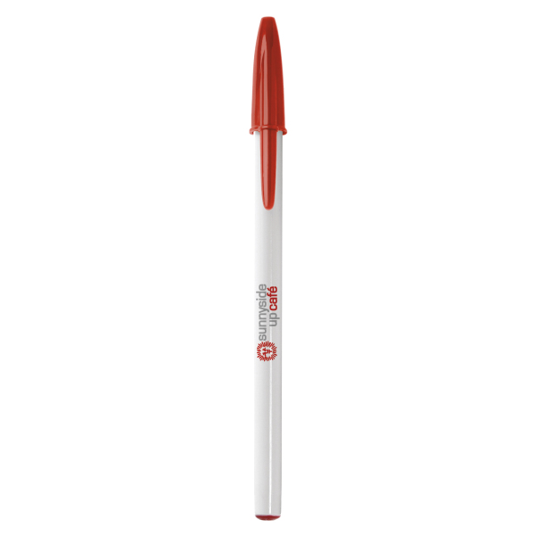 BIC® Style balpen Style BA white_CA Red Black IN