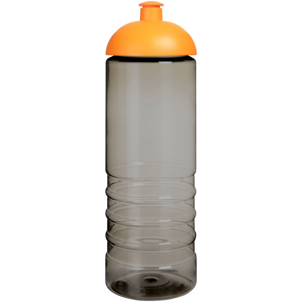 H2O Active® Eco Treble 750 ml dome lid sport bottle - Charcoal/Orange