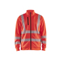Sweatshirt met rits High Vis
