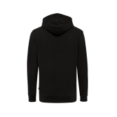 Iqoniq Jasper gerecycled katoen hoodie, zwart (M)