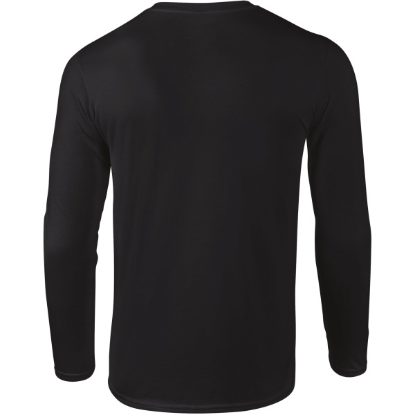 Softstyle® Euro Fit Adult Long Sleeve T-shirt Black XL