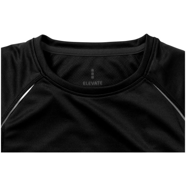 Quebec cool fit dames t-shirt met korte mouwen - Zwart - S