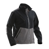 Jobman 1248 Softshell jacket zwart/grijs xxl