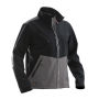 1248 Softshell jacket zwart/grijs l