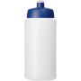 Baseline® Plus grip 500 ml sports lid sport bottle - Transparent/Blue